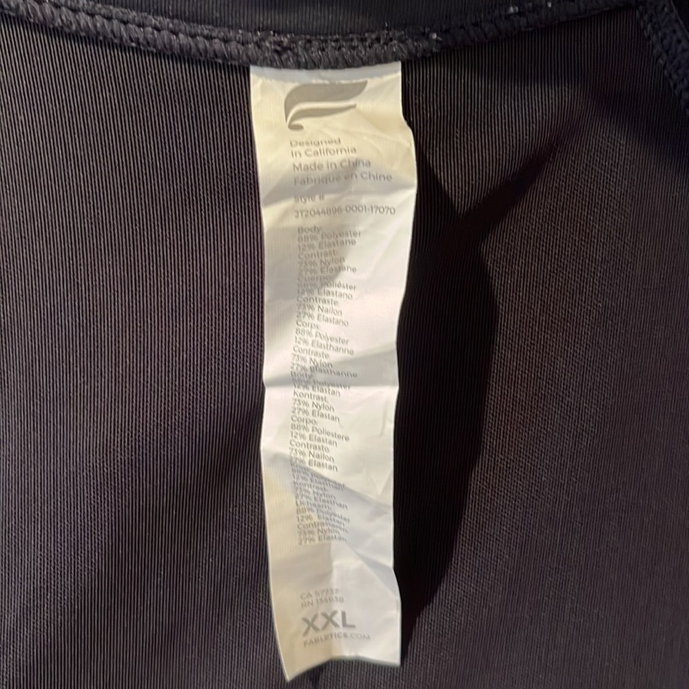 Fabletics Trinity Performance Jacket Size Xxl - image 6